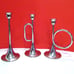 Horn Candle Holders, Vintage Silvestri SIlvertone Candle Holder set of 3 Horns