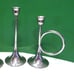 Horn Candle Holders, Vintage Silvestri SIlvertone Candle Holder set of 3 Horns