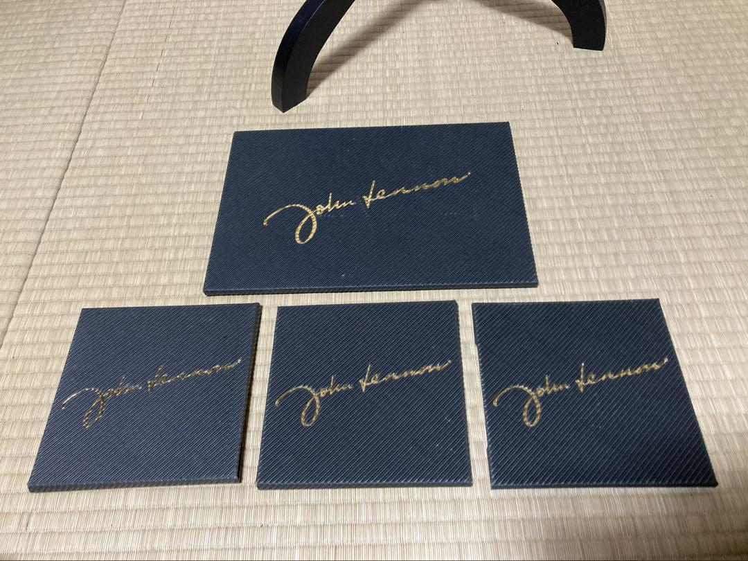 John Lennon Art Book & Handkerchief, Long-Term Storage
