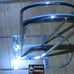 HANGER STACKER HOLDER SILVER RETAIL STORE CONVENTIONS SHOWS CLOSET ORGANIZATION
