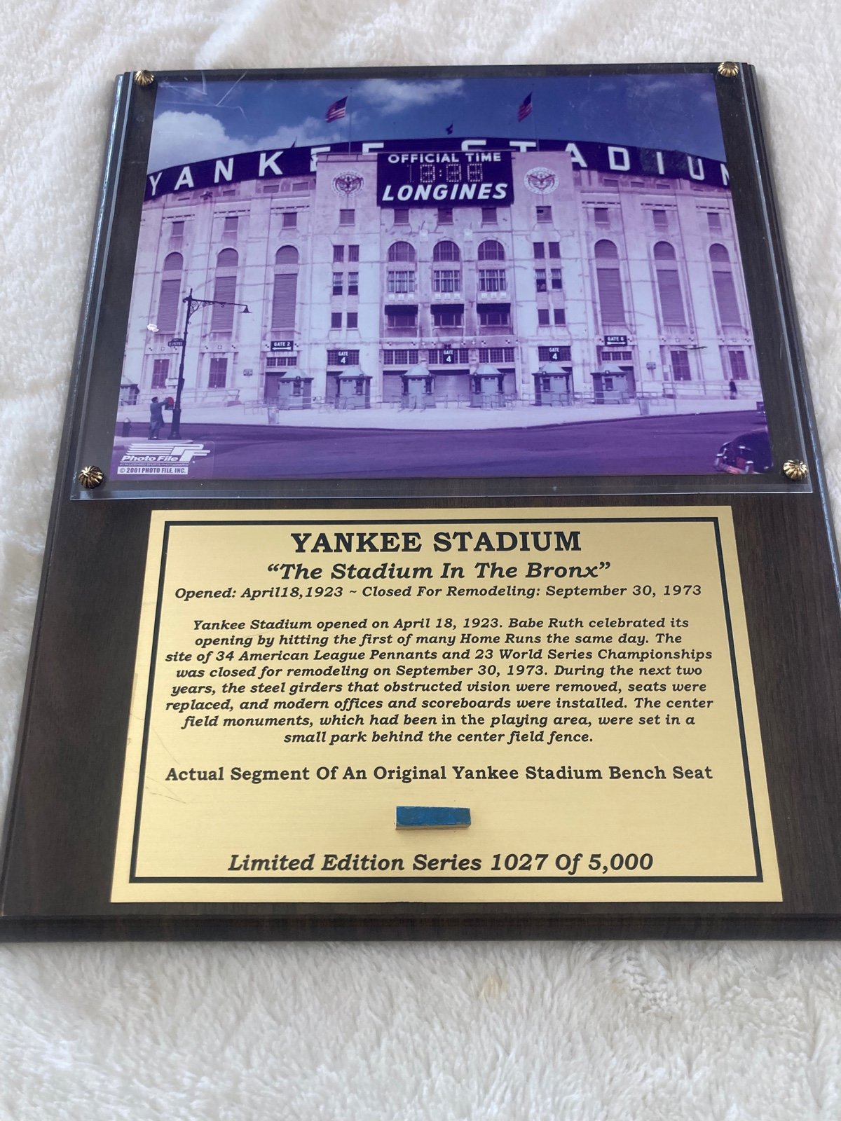 Vintage Yankees stadium 1923