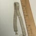Vintage solid sterling silver mesh bracelet 7” weight 16.68 grams heavy