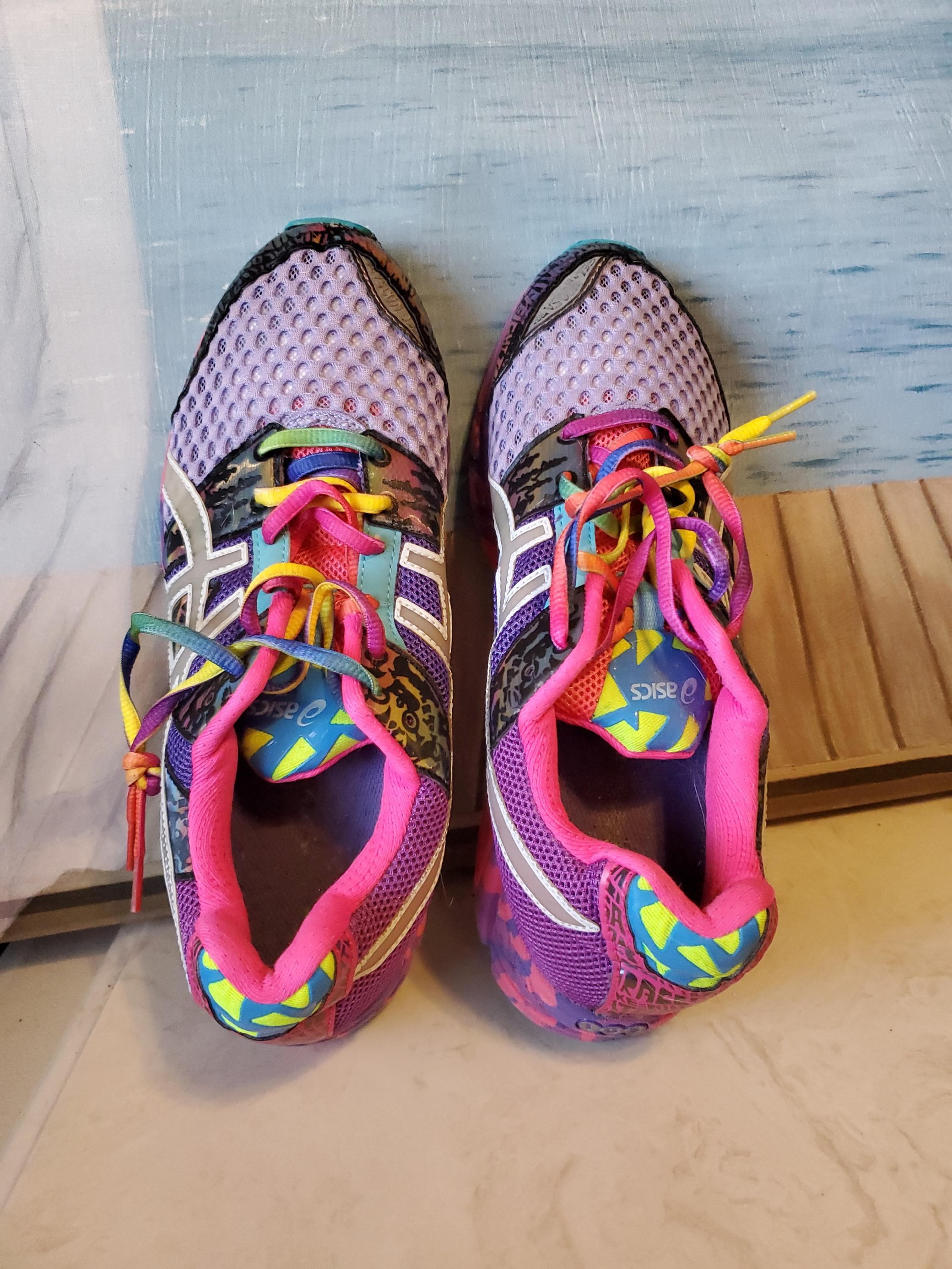 Womens asics walking shoes size 8 Clearance