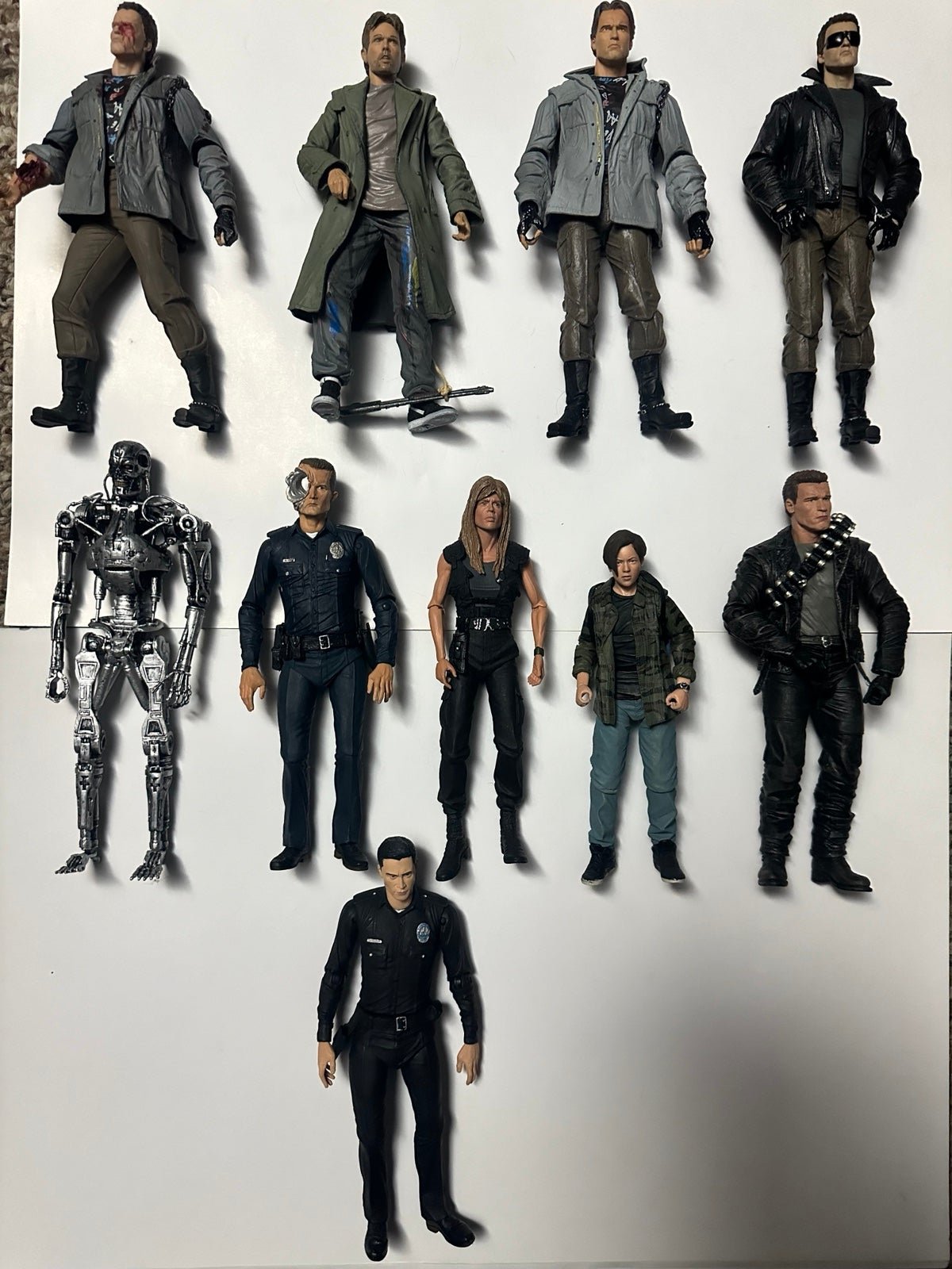 Lot of NECA Ultimate and Basic Terminator Figures