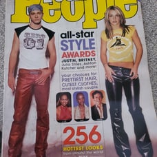 00s vintage teen people Magazine jessica simpson Britney spears Justin timberlak