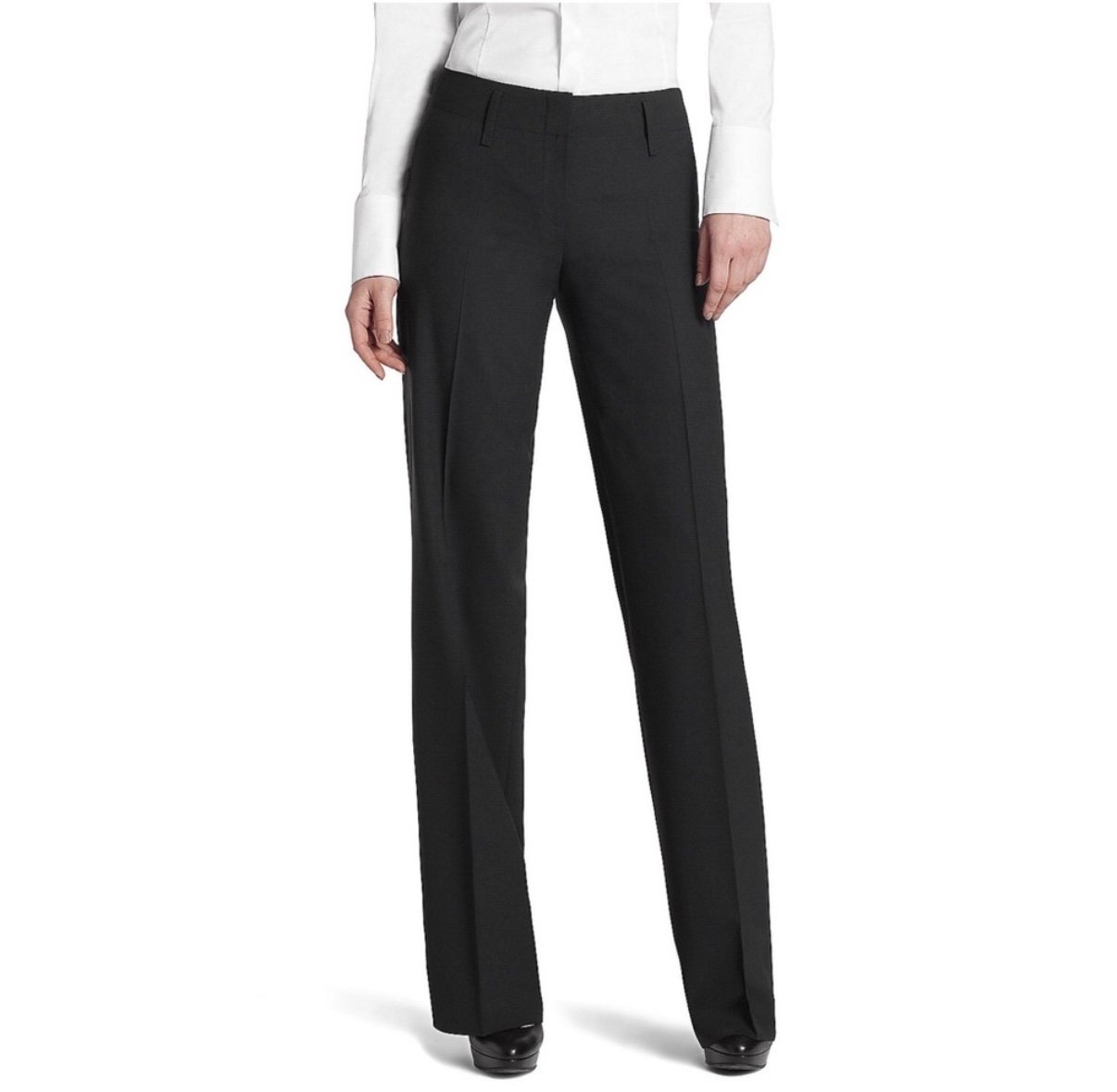 ✨NEW✨ HUGO BOSS AG Dieselstrasse 12 Straight Wool Pants