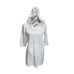 Lilly Pulitzer White Cotton Kangaroo Pocket Knit Hoodie Sweater Pullover Medium