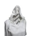 Lilly Pulitzer White Cotton Kangaroo Pocket Knit Hoodie Sweater Pullover Medium