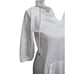 Lilly Pulitzer White Cotton Kangaroo Pocket Knit Hoodie Sweater Pullover Medium