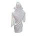 Lilly Pulitzer White Cotton Kangaroo Pocket Knit Hoodie Sweater Pullover Medium