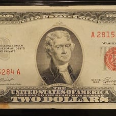 Red note 2 bill 1953