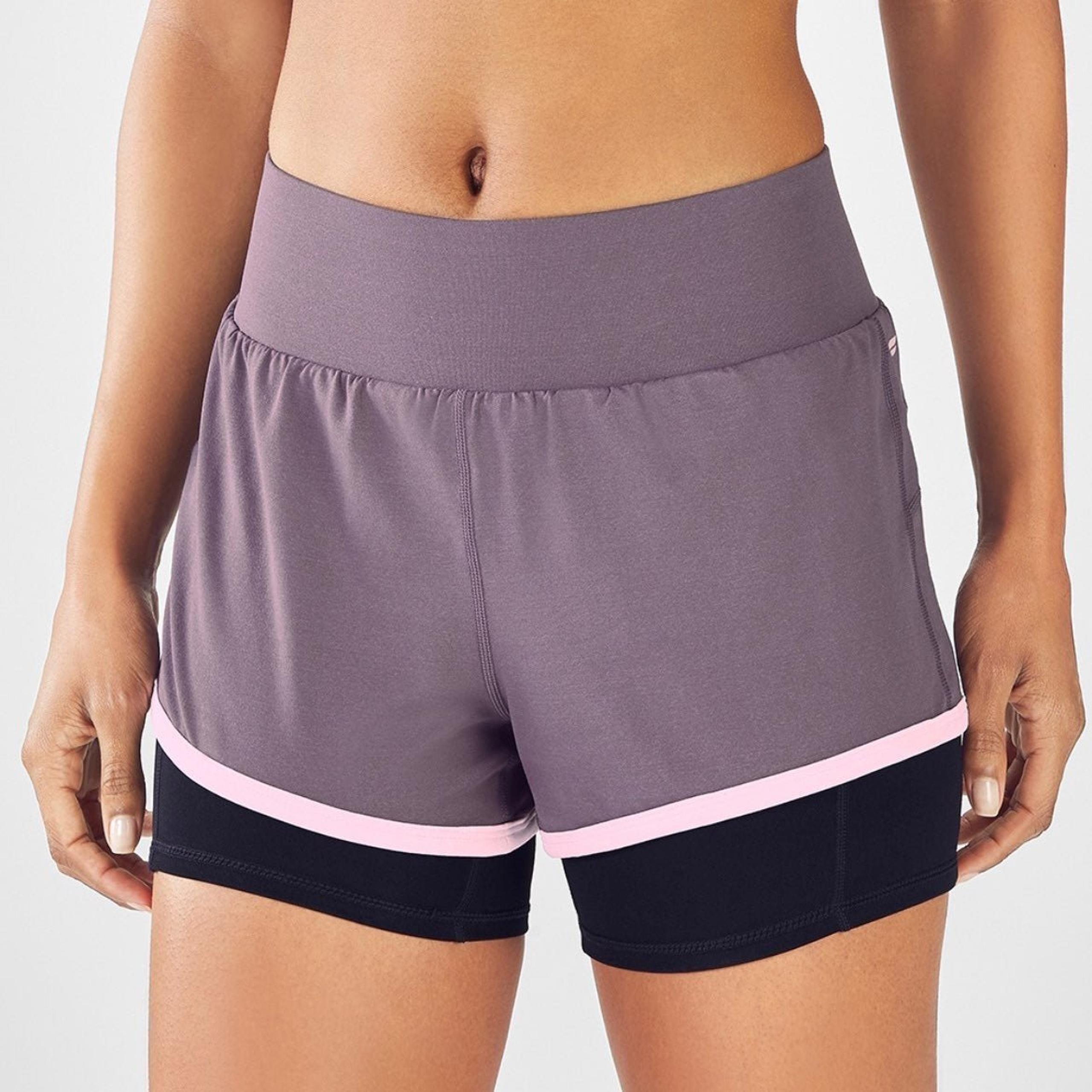 Fabletics Purple Olesia Shorts