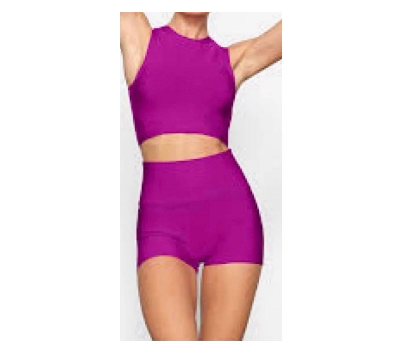 Skims knit swim midwaist shorts