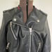 Blank NYC Frisky Business Faux Leather Jacket Black Women Size M