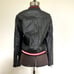 Blank NYC Frisky Business Faux Leather Jacket Black Women Size M