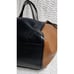 COACH Colorblock Blk/Brn PARK Carrie Leather TOTE ShoulderBag Satchel Purse EuC