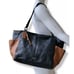 COACH Colorblock Blk/Brn PARK Carrie Leather TOTE ShoulderBag Satchel Purse EuC