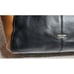 COACH Colorblock Blk/Brn PARK Carrie Leather TOTE ShoulderBag Satchel Purse EuC