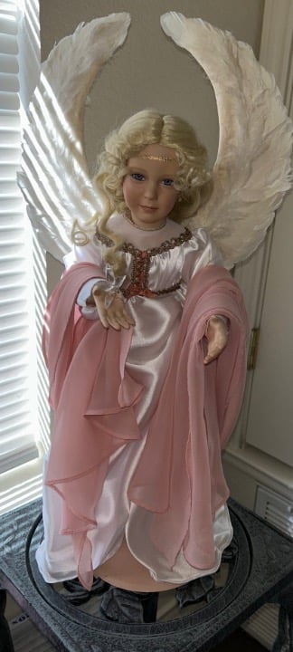 Georgetown Angelica Messengers From Heaven Pamela Phillips Angel Porcelain Doll