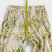 Panama Jack Linen Palm Leaf Wide Leg Crop Ankle Pull On Casual Pant Size XL