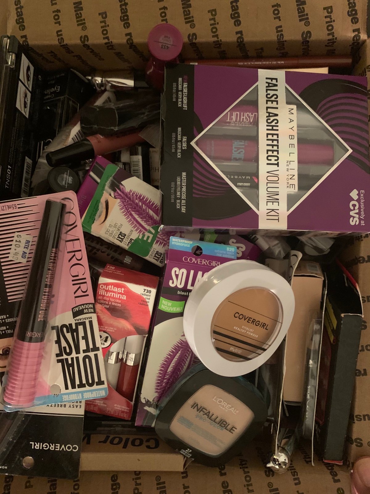 Makeup mix name brands wholesale cosmetic lots