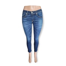 Rag & Bone Womens Capri Skinny Jeans Color Doheny Size 28