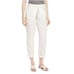 Nordstrom Signature Women's Off White Linen/Cotton/Lyocell Lined Dress Pants w B
