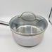 LEYSE 18/10 Stainless Steel 3 Qt Sauce Pan & Lid