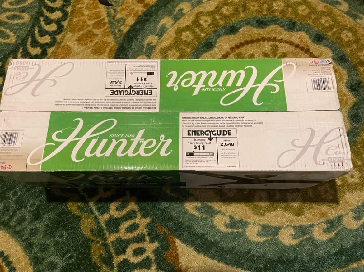 Hunter Cassius Ceiling Fan - 52 inches
