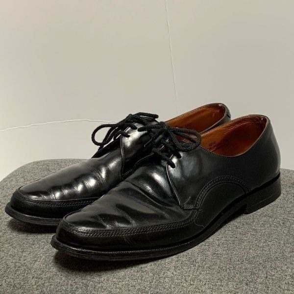 Tilbury England Shoe Black Leather Lace Up Oxford Dress Career 12