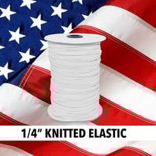288 yards 1/4 Knitted ELASTIC USA