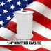 288 yards 1/4 Knitted ELASTIC USA