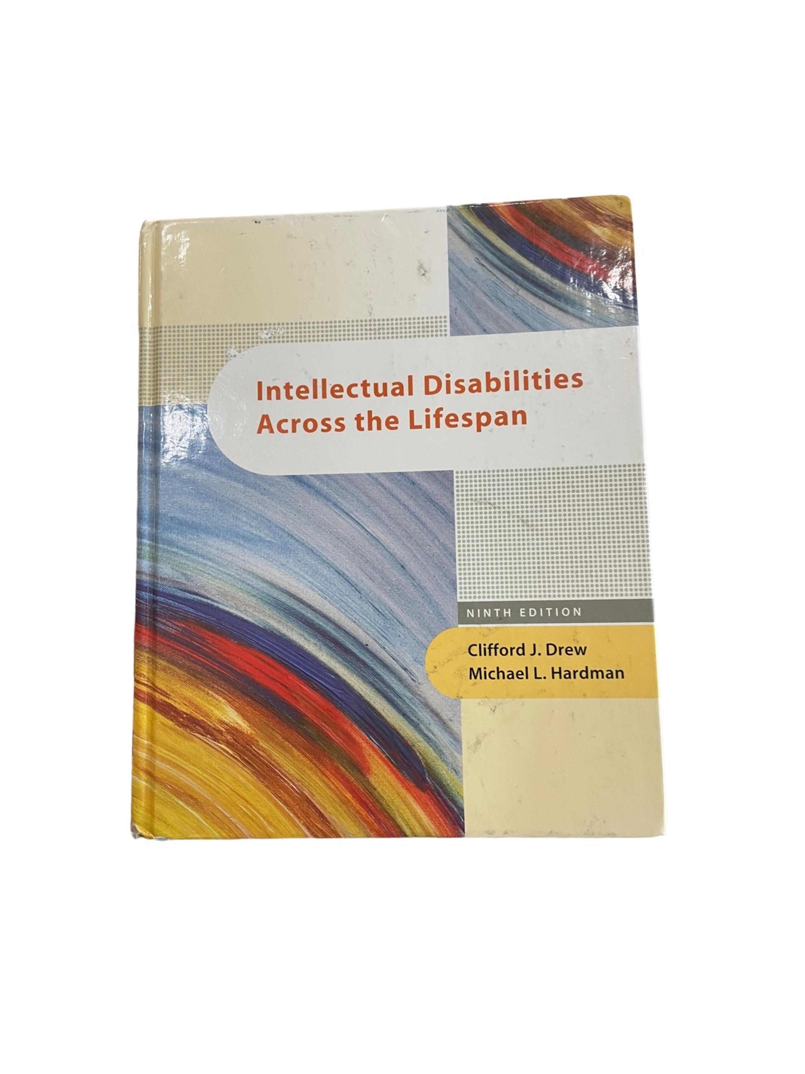 Intellectual Disabilities Across the Lifespan by Michael Hardman and Clifford...