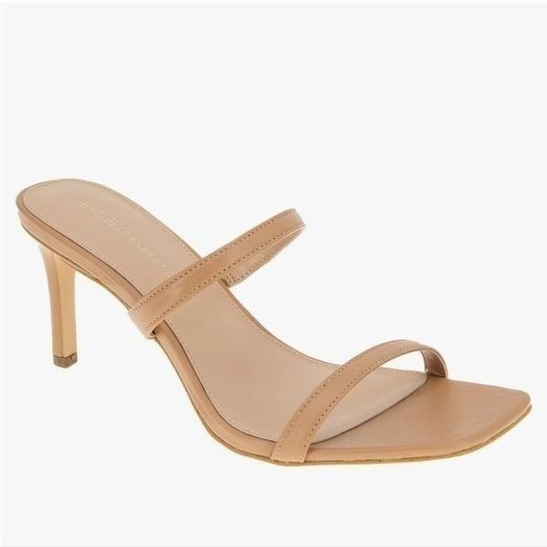 New BCBGeneration Women's Salin Sandal Tan Nude High Heel light brown size 6