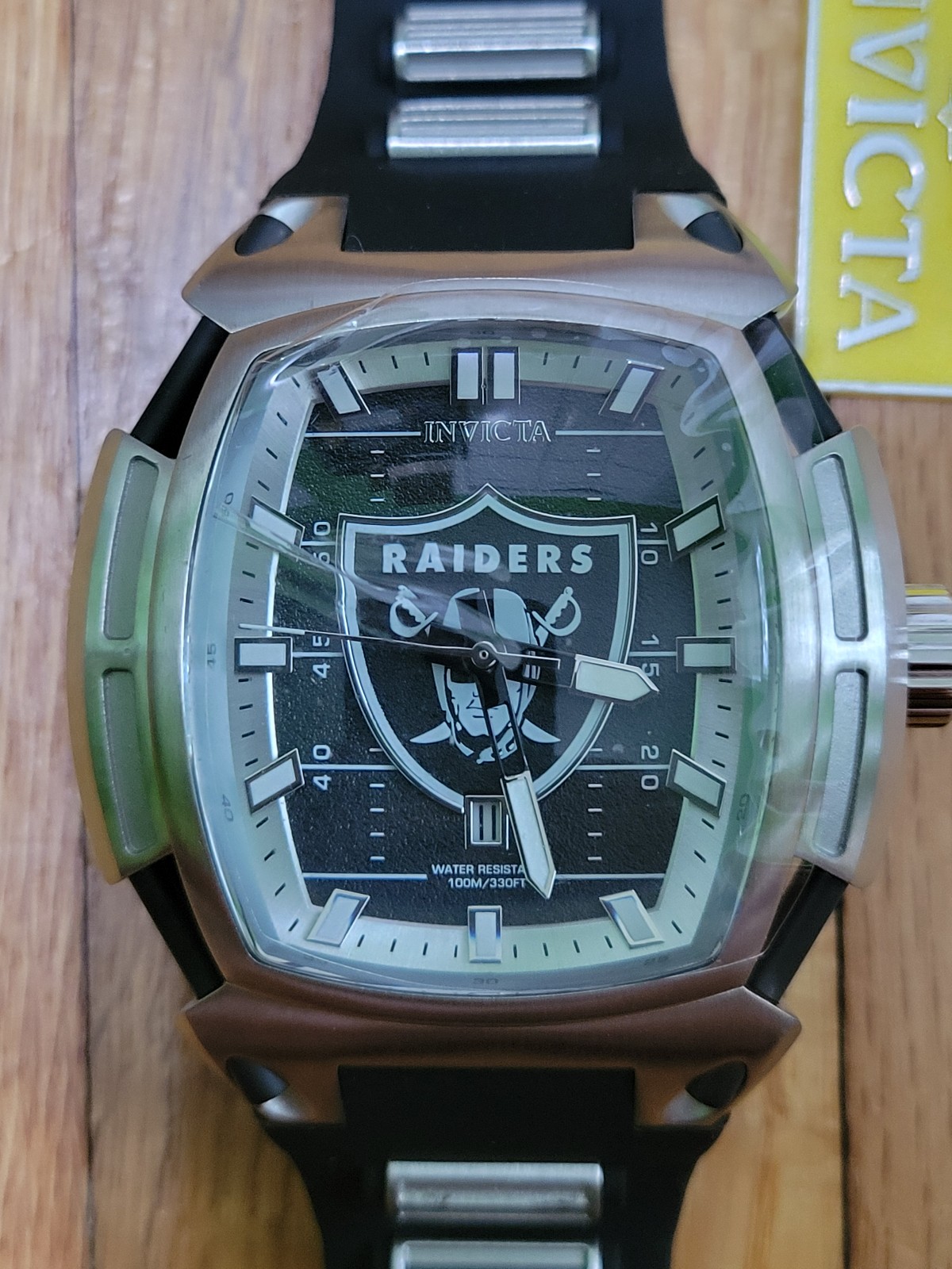 Invicta NFL Raiders Mens Watch