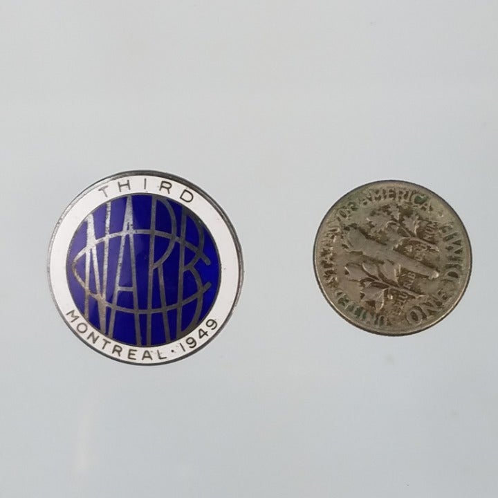 NARBC Birks outlet Sterling Pin 1949 Montreal