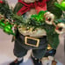 Lighted Santa Claus Celtic Greetings Irish lighted Garland KSA Box Included