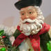 Lighted Santa Claus Celtic Greetings Irish lighted Garland KSA Box Included