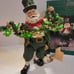 Lighted Santa Claus Celtic Greetings Irish lighted Garland KSA Box Included