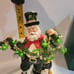 Lighted Santa Claus Celtic Greetings Irish lighted Garland KSA Box Included