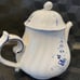 Villeroy & Boch VIEUX LUXEMBOURG Porcelain Blue 5 Cup Teapot w/ Lid Dimensions: