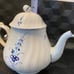 Villeroy & Boch VIEUX LUXEMBOURG Porcelain Blue 5 Cup Teapot w/ Lid Dimensions: