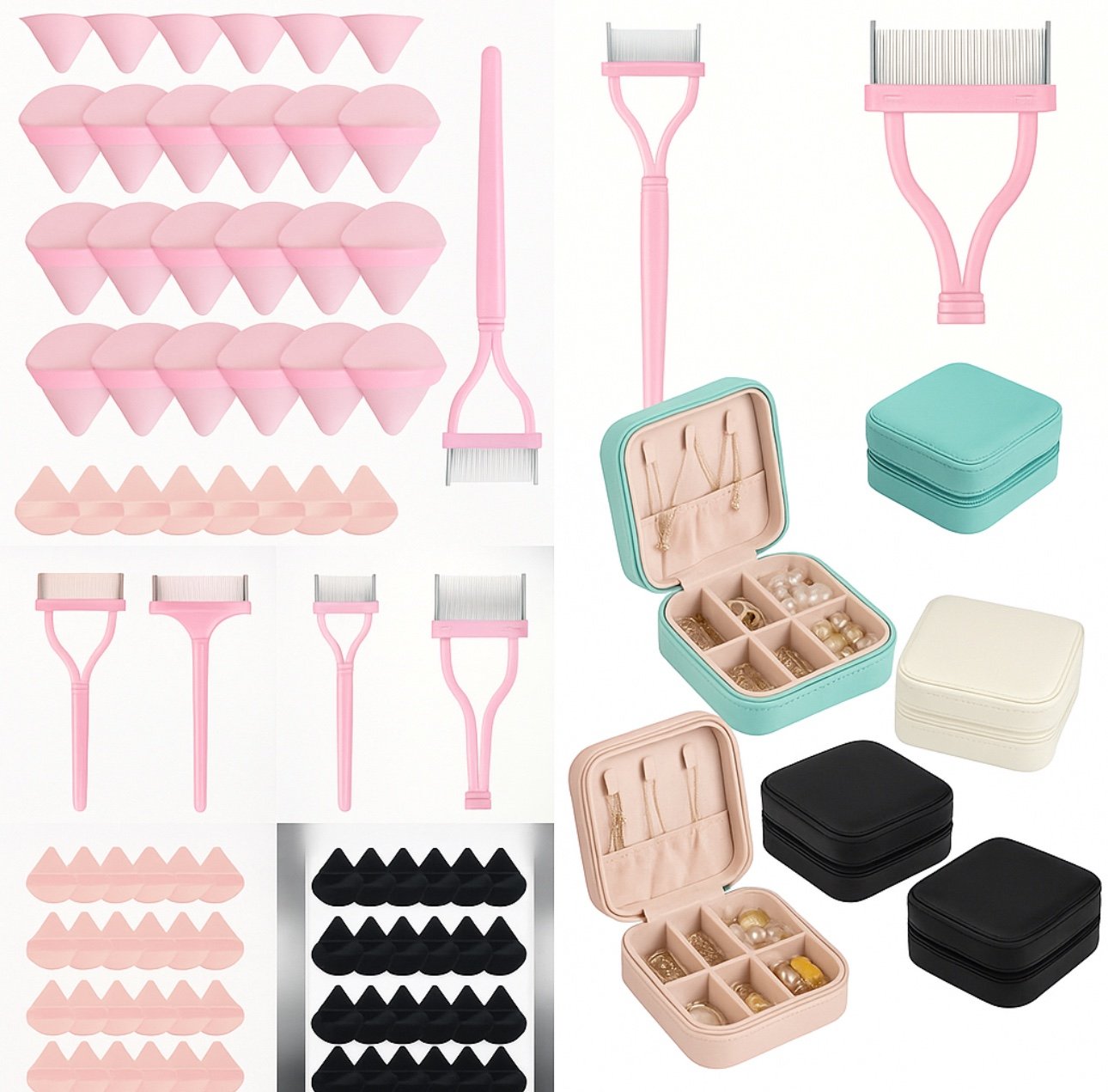 NWT 687 ITEMS!! Lash & Jewelry Organizer Bundle – Beauty Essentials Set