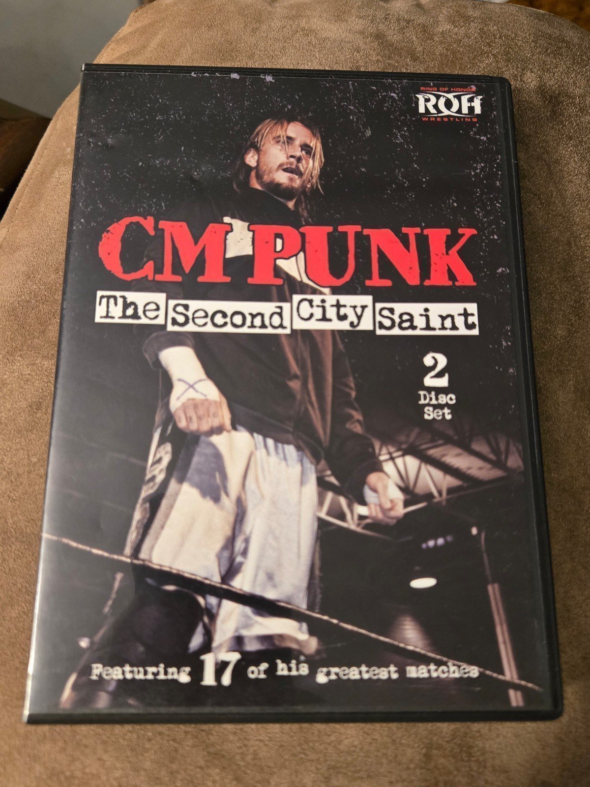 CM Punk The Second City Saint 2 Disc Set ROH WWE AEW