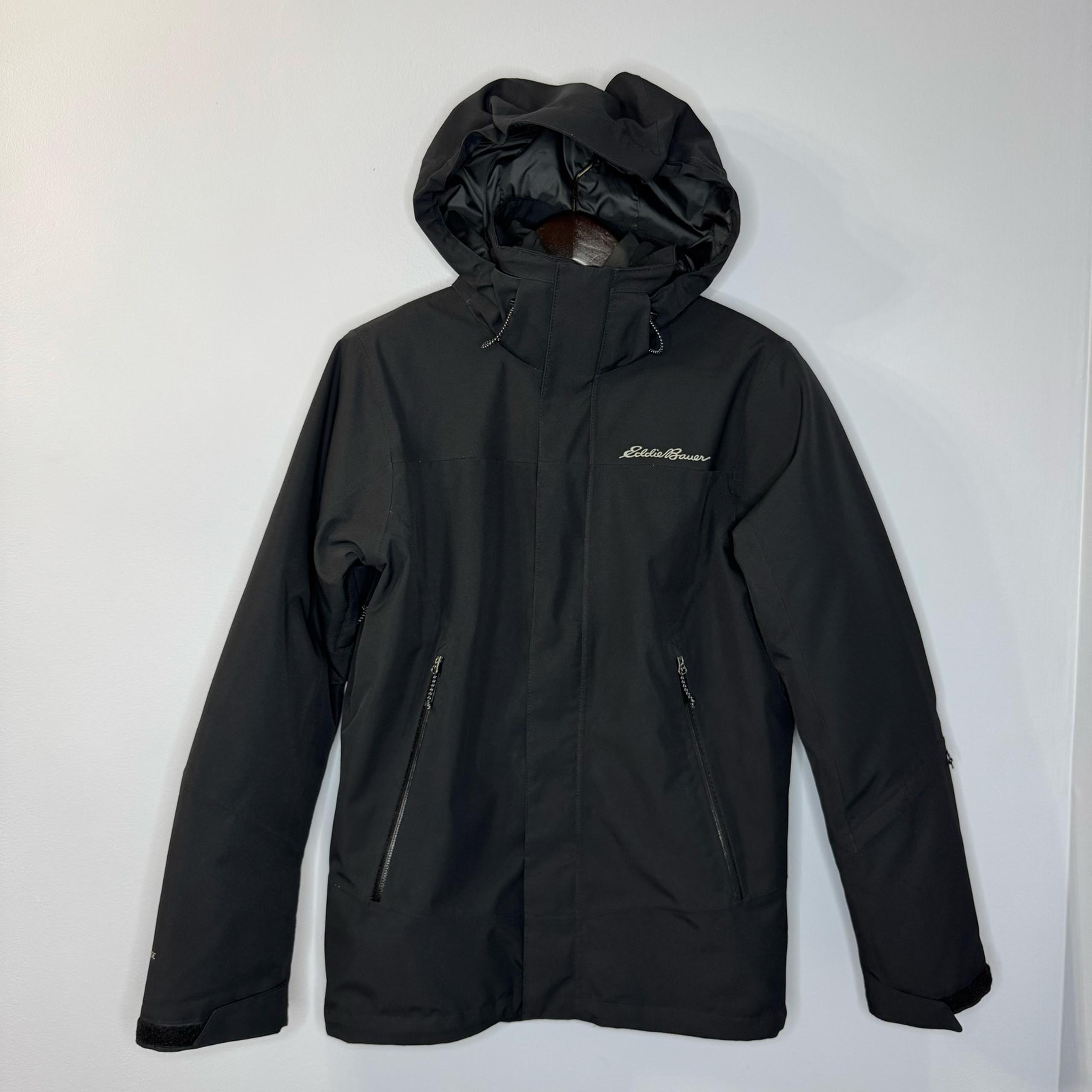 Eddie Bauer WeatherEdge 3-in-1 Jacket Down Fill Black Men's S