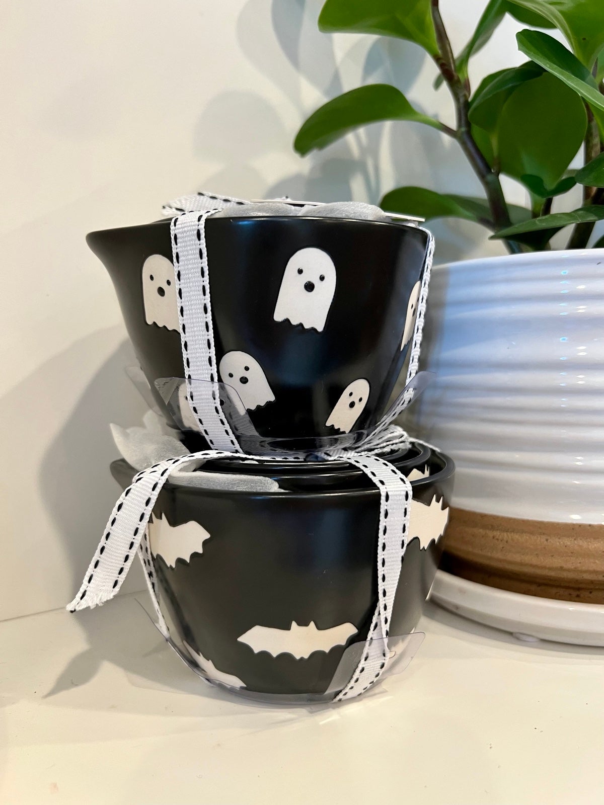 Rae Dunn Ghosts & Bats Measuring Cups