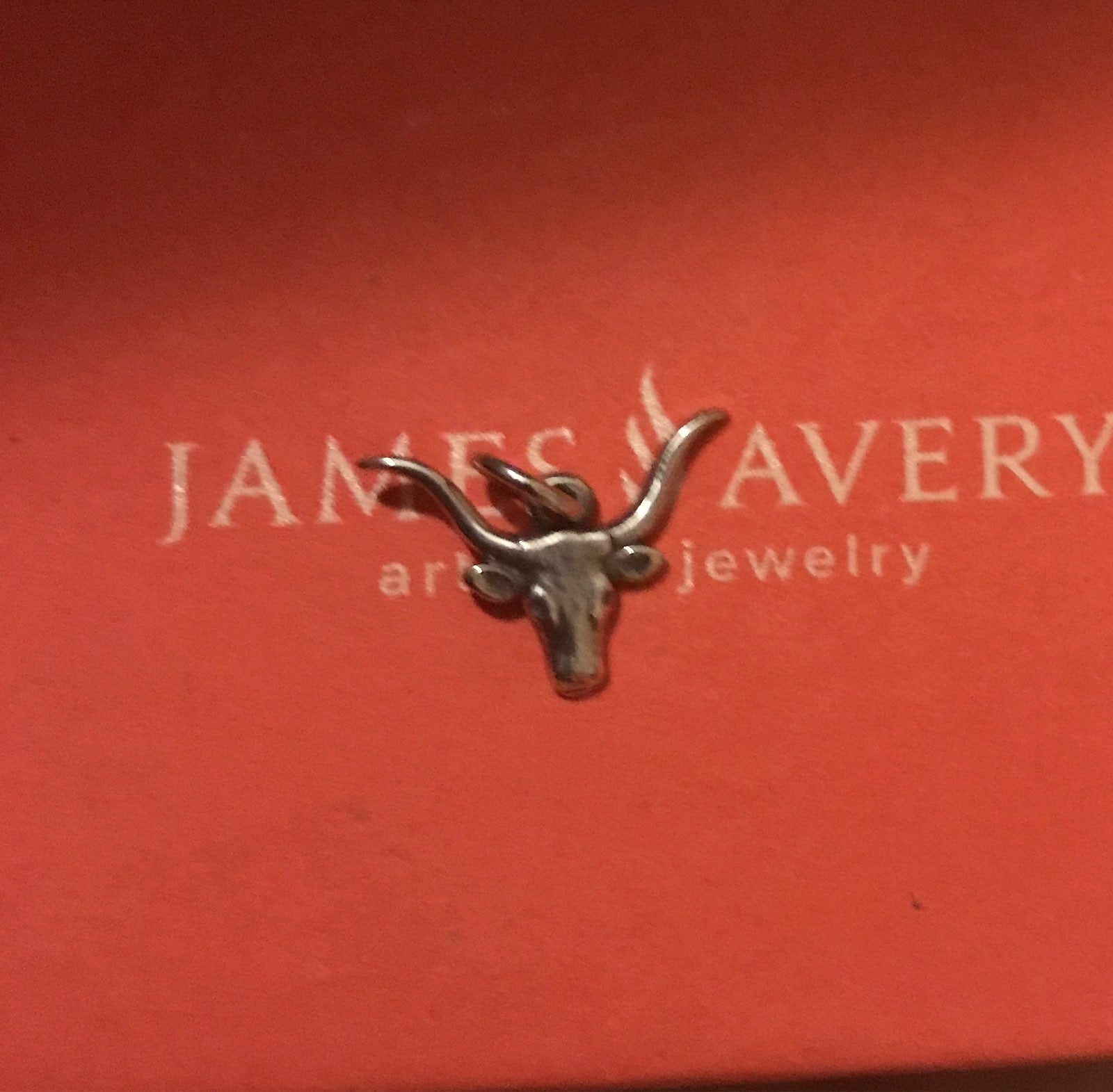 New James avery longhor charm