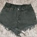 levi 501 denim shorts- high waisted