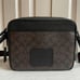 Nwt coach men's Hudson Crossbody In Signature Canvas With Souvenir Patches