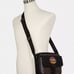 Nwt coach men's Hudson Crossbody In Signature Canvas With Souvenir Patches